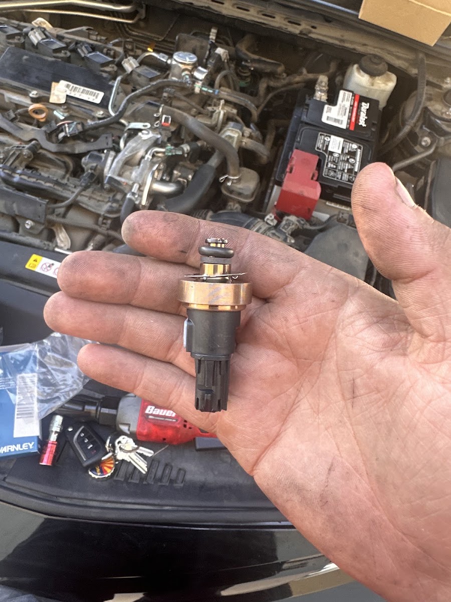 Replacement sensor before install at Duthridge Automotive